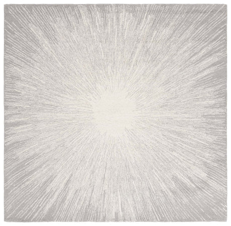 Safavieh Abstract Abt375G Ivory/Silver Rug.