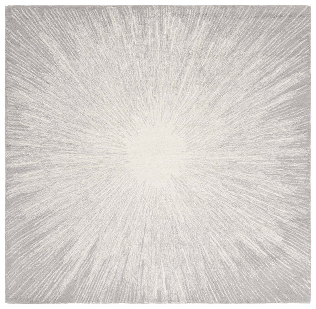 Safavieh Abstract Abt375G Ivory/Silver Rug.