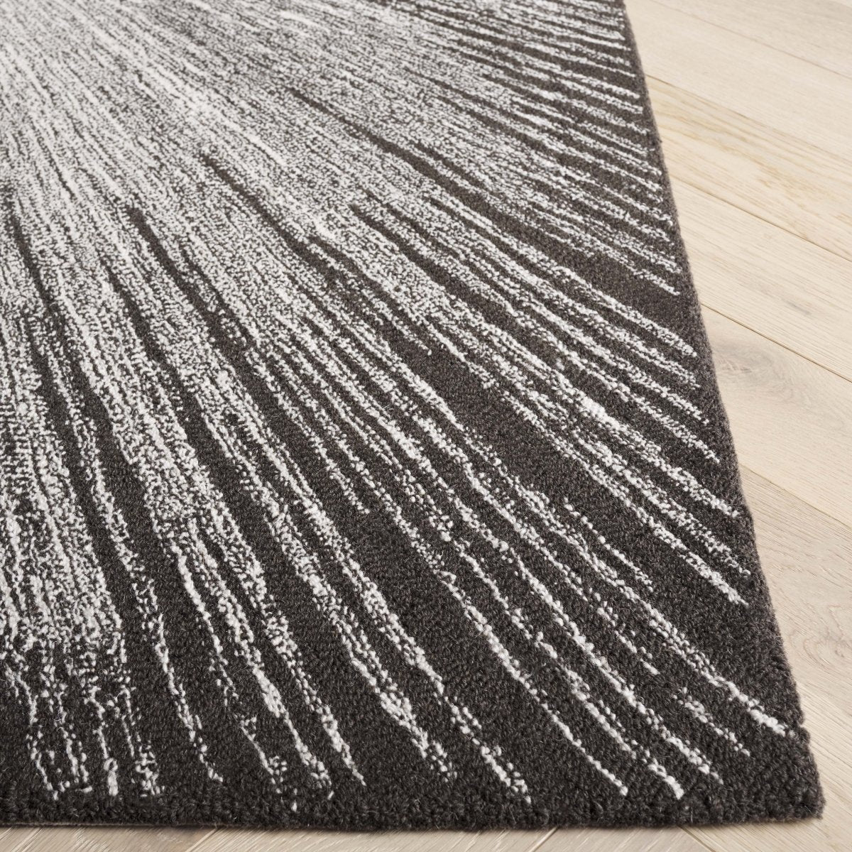 Safavieh Abstract Abt375H Ivory/Charcoal Rug.