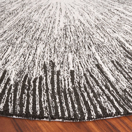Safavieh Abstract Abt375H Ivory/Charcoal Rug.
