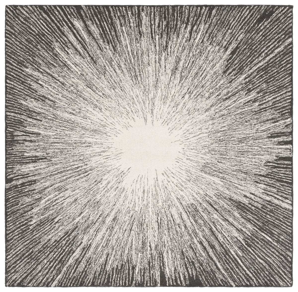Safavieh Abstract Abt375H Ivory/Charcoal Rug.