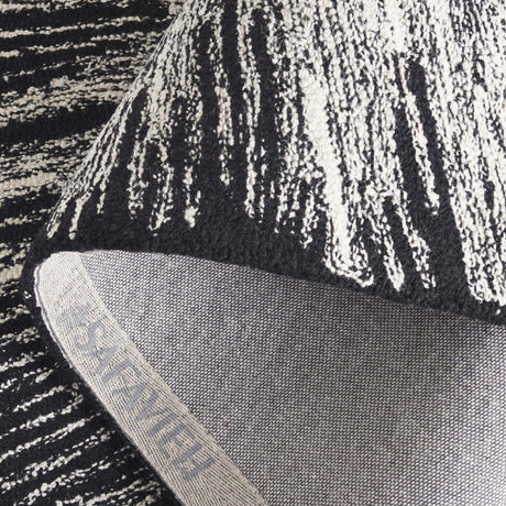 Safavieh Abstract Abt375Z Ivory/Black Rug.