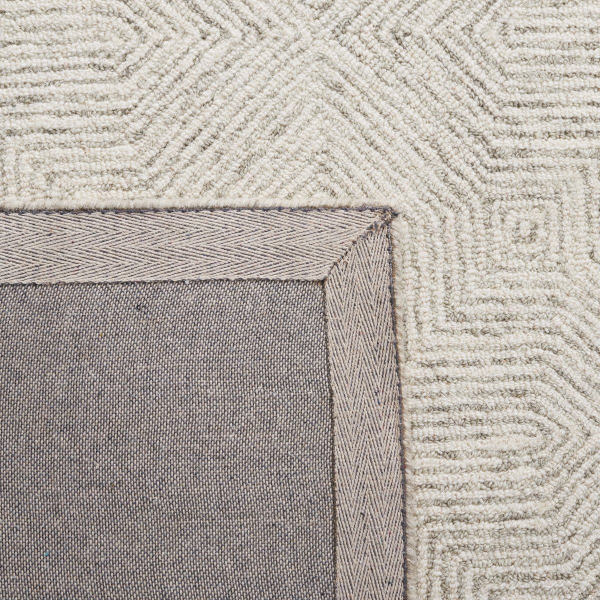 Safavieh Abstract Abt425F Grey/Ivory Rug.