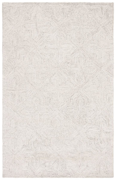 Safavieh Abstract Abt425F Grey/Ivory Rug.