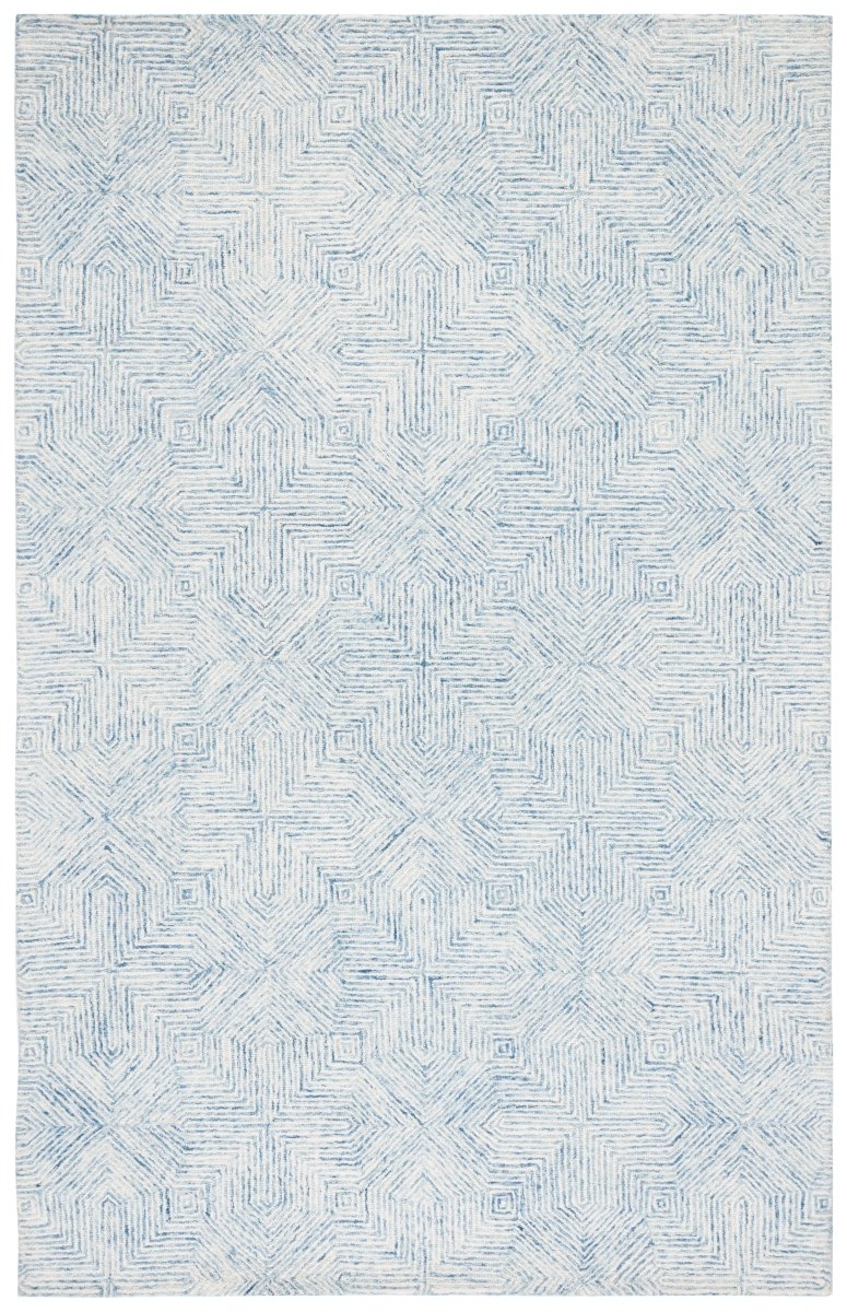Safavieh Abstract Abt425M Blue/Ivory Rug.