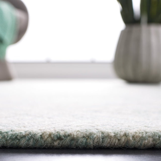 Safavieh Abstract Abt428F Grey/Turquoise Rug.