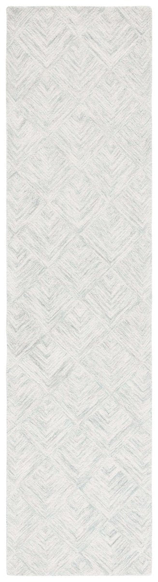 Safavieh Abstract Abt428F Grey/Turquoise Rug.