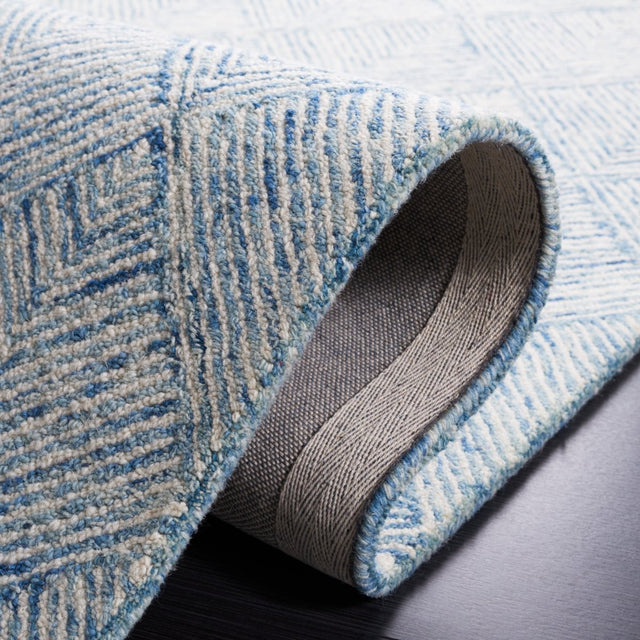 Safavieh Abstract Abt428M Blue/Ivory Rug.