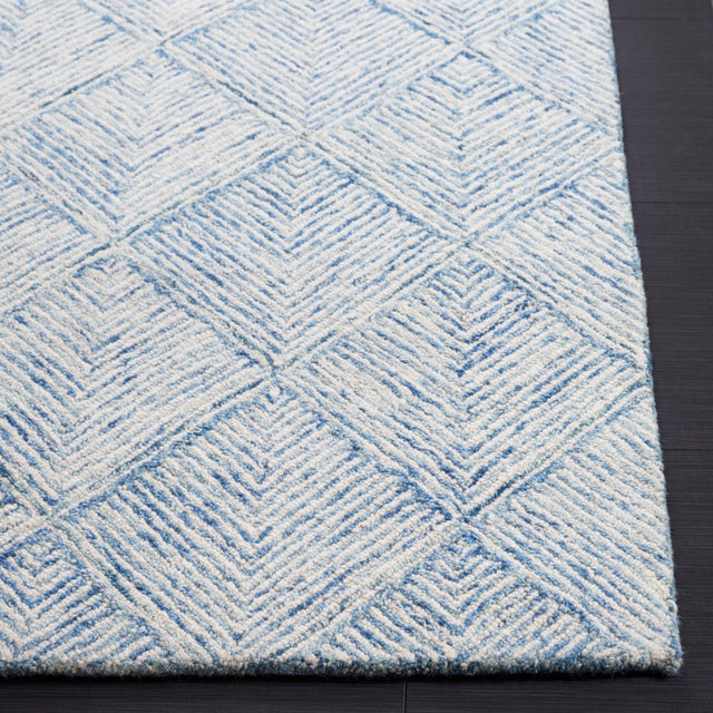 Safavieh Abstract Abt428M Blue/Ivory Rug.