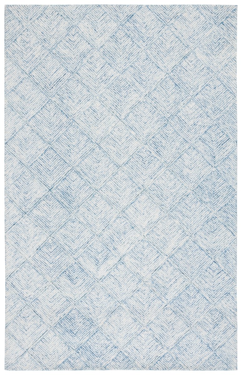 Safavieh Abstract Abt428M Blue/Ivory Rug.