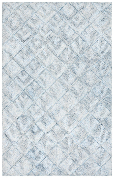 Safavieh Abstract Abt428M Blue/Ivory Rug.