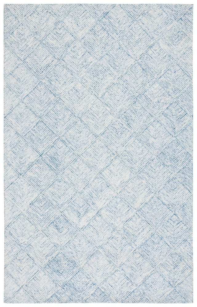 Safavieh Abstract Abt428M Blue/Ivory Rug.