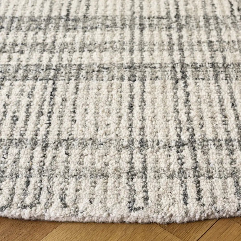 Safavieh Abstract 6'-0" x 6'-0" Rug in Grey / Ivory