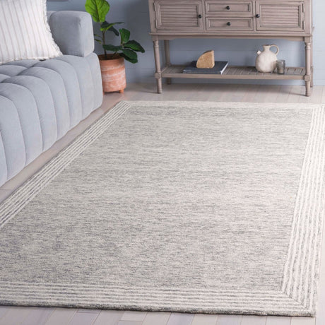 Safavieh Abstract Abt464F Grey/Ivory Rug.