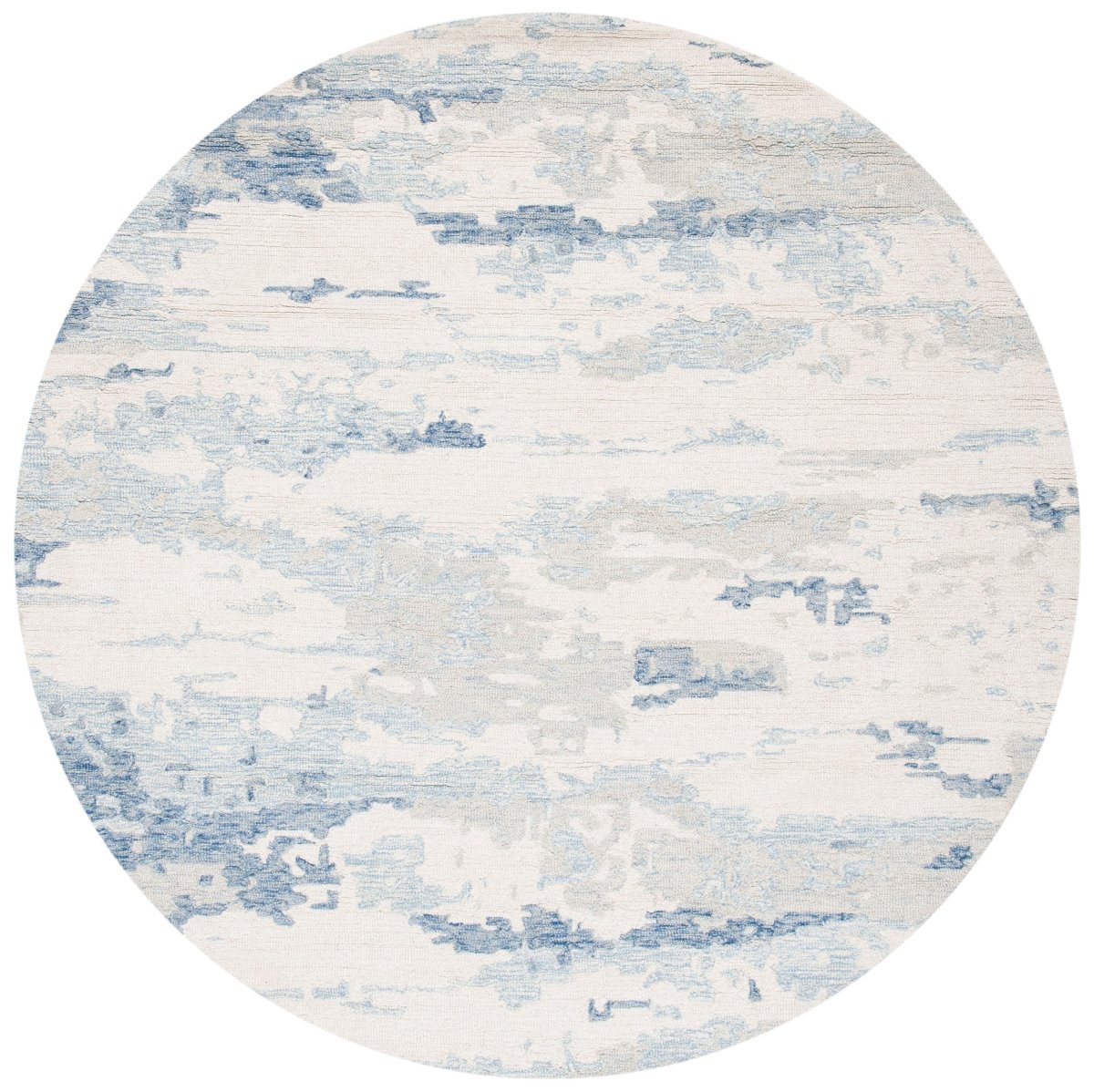 Safavieh Abstract Abt465A Ivory/Blue Rug.