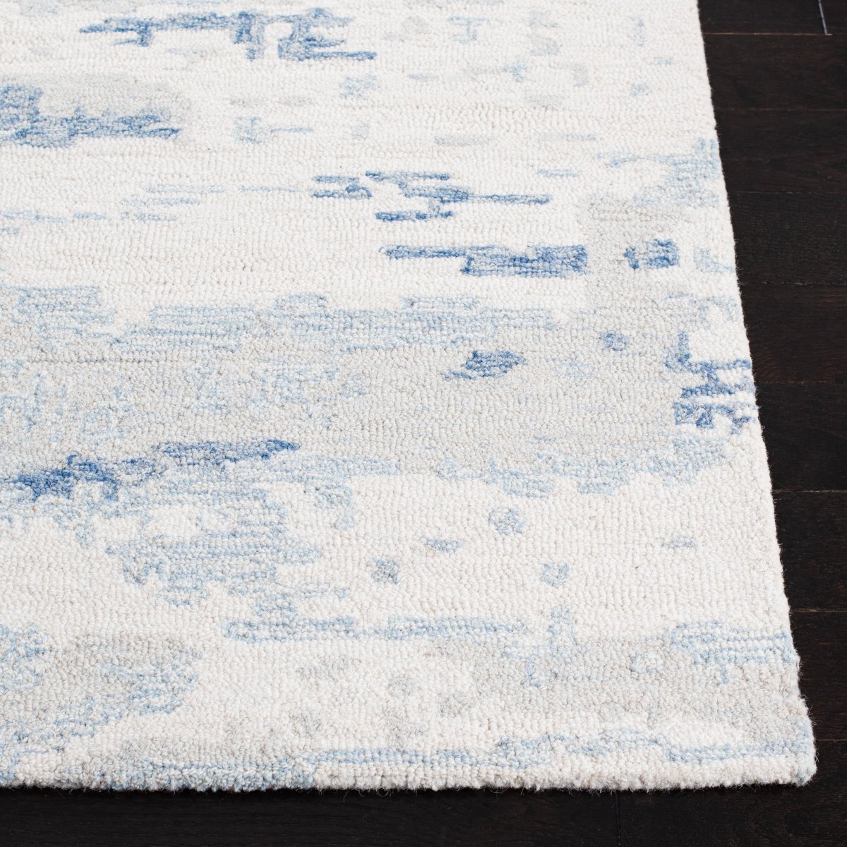 Safavieh Abstract Abt465A Ivory/Blue Rug.