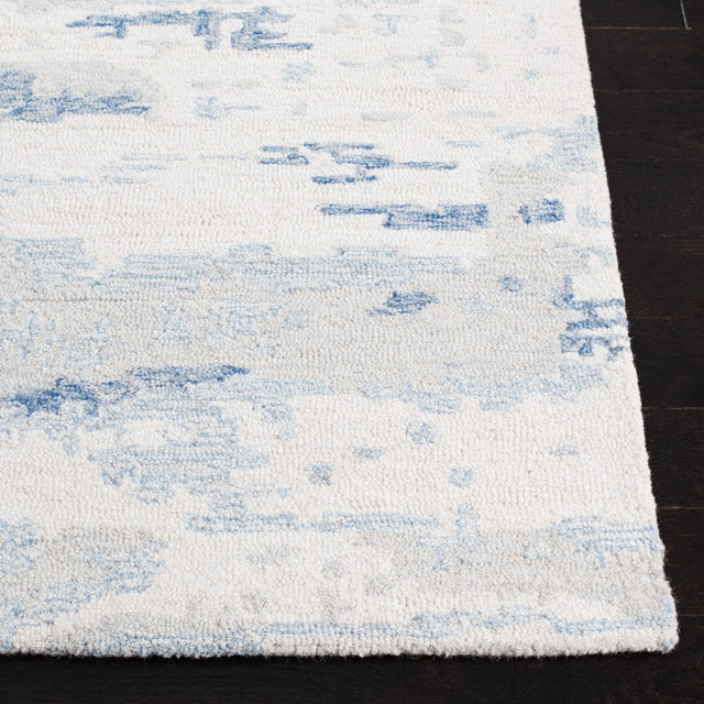 Safavieh Abstract Abt465A Ivory/Blue Rug.