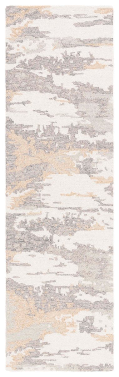 Safavieh Abstract Abt465F Ivory/Grey Rug.