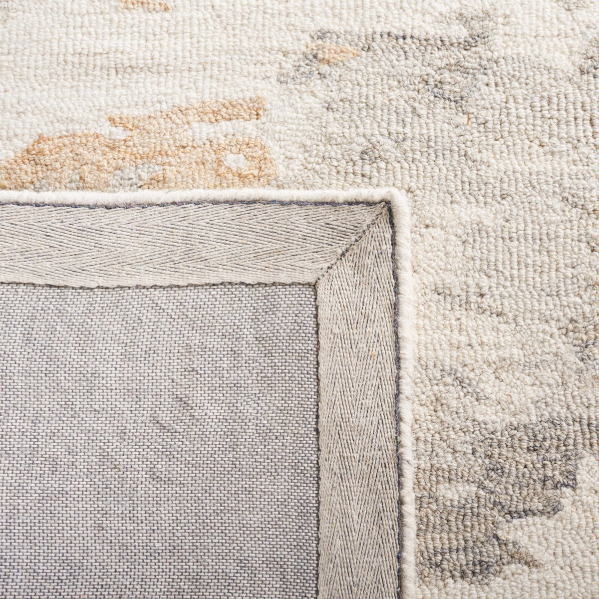Safavieh Abstract Abt465F Ivory/Grey Rug.