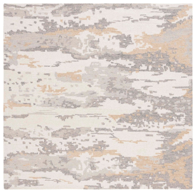 Safavieh Abstract Abt465F Ivory/Grey Rug.