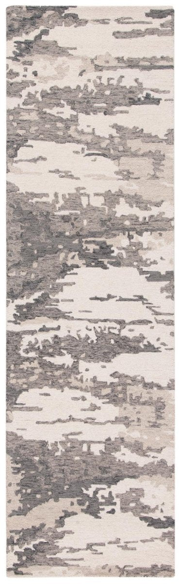 Safavieh Abstract Abt465H Charcoal/Ivory Rug.