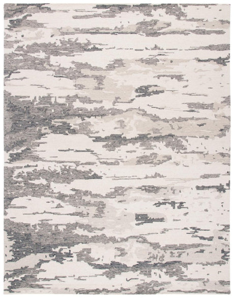Safavieh Abstract Abt465H Charcoal/Ivory Rug.
