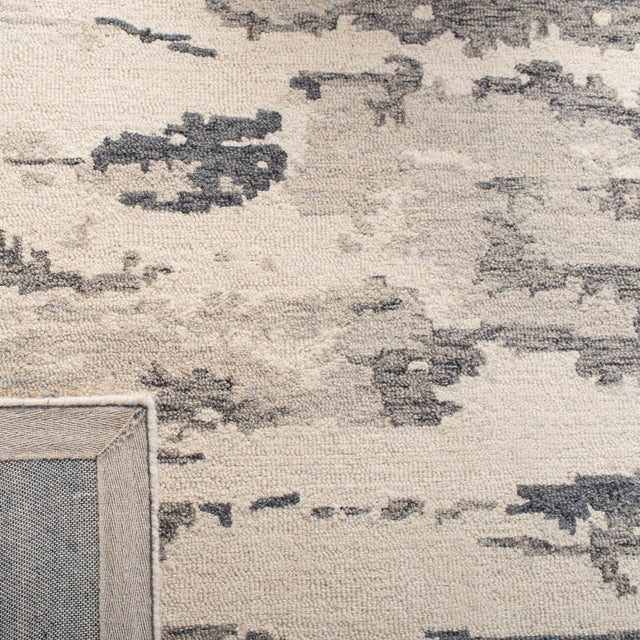 Safavieh Abstract Abt465H Charcoal/Ivory Rug.