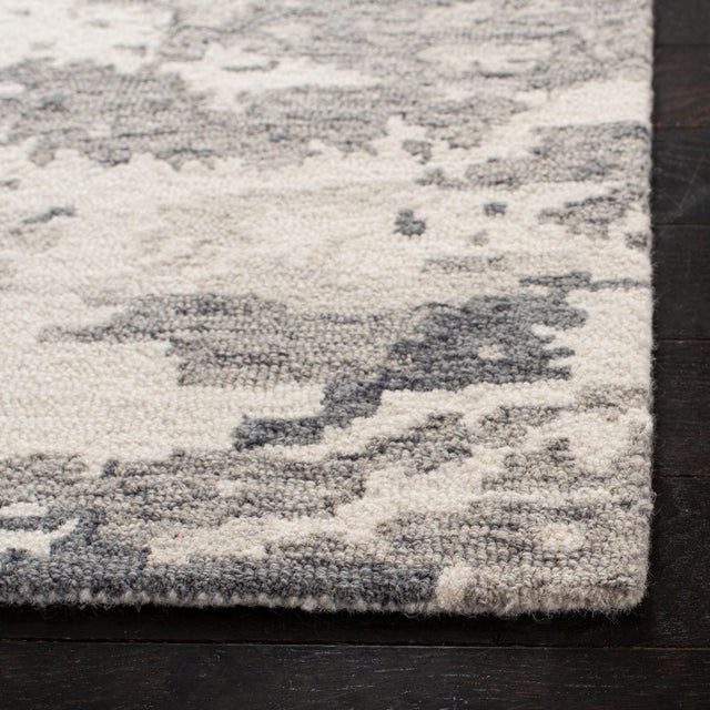 Safavieh Abstract Abt465H Charcoal/Ivory Rug.