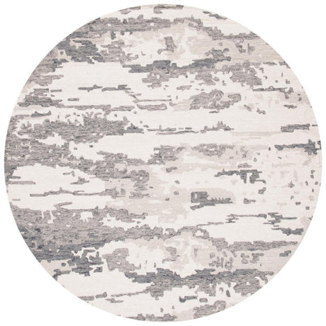 Safavieh Abstract Abt465H Charcoal/Ivory Rug.