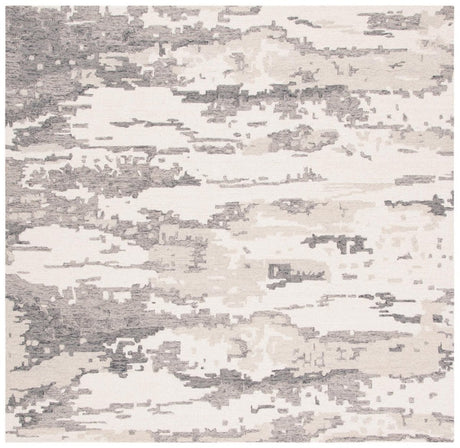 Safavieh Abstract Abt465H Charcoal/Ivory Rug.