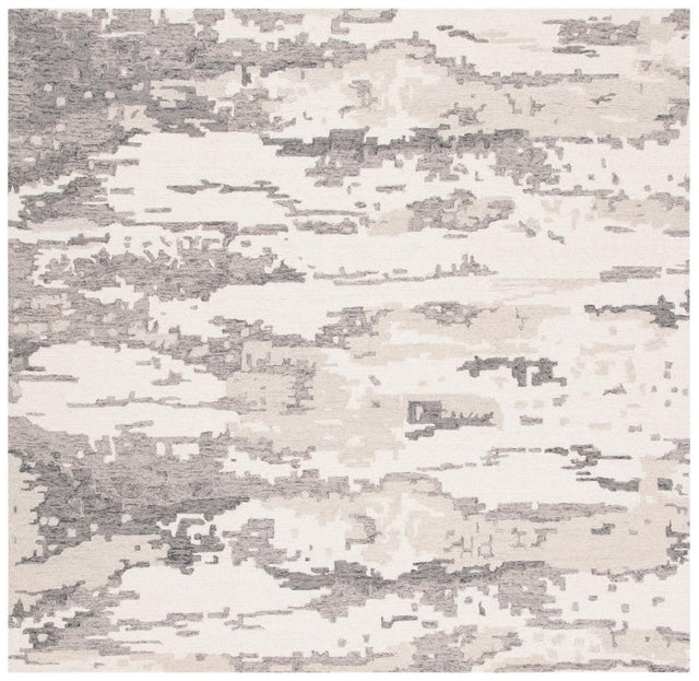 Safavieh Abstract Abt465H Charcoal/Ivory Rug.