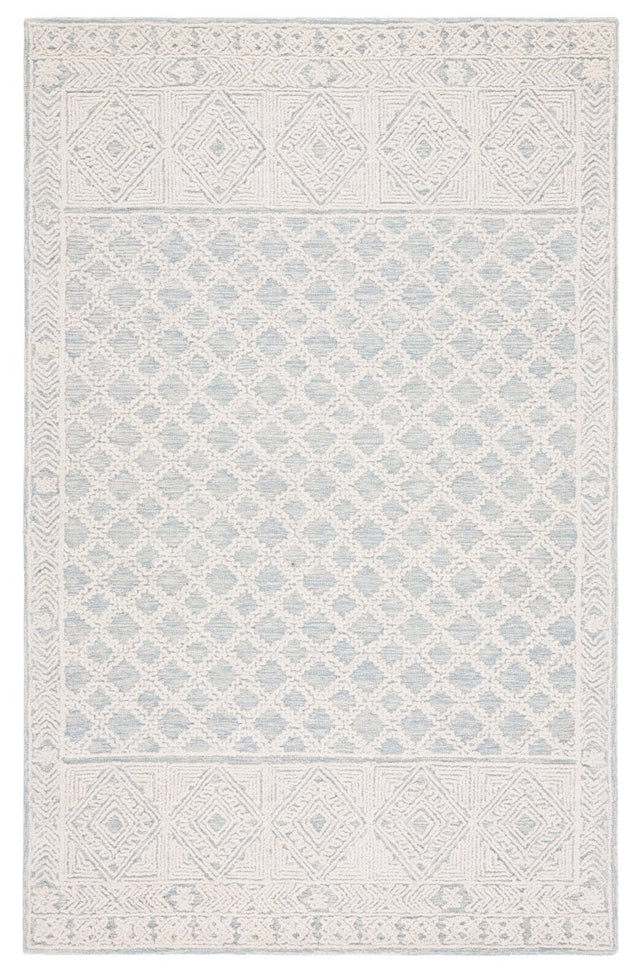 Safavieh Abstract Abt466M Blue/Ivory Rug.