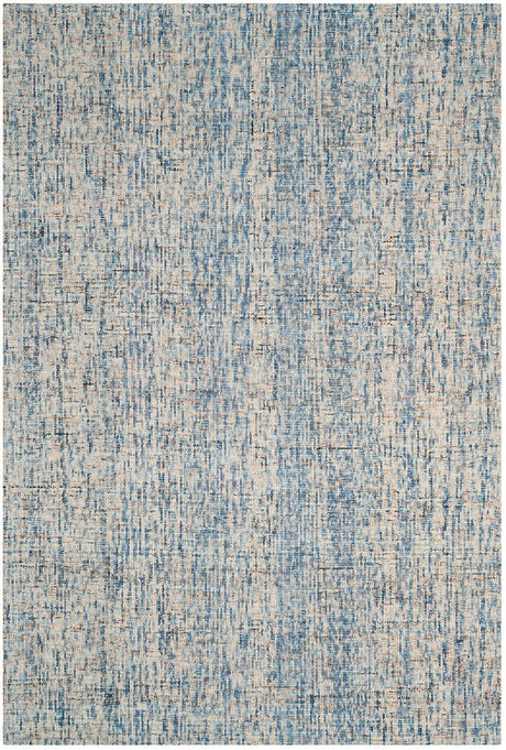 Safavieh Abstract Abt468C Dark Blue/Rust Rug.