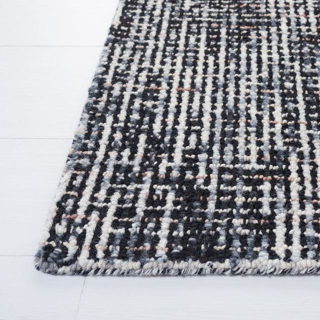 Safavieh Abstract Abt468L Black/Grey Rug.