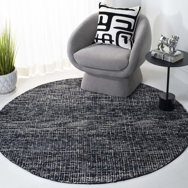 Safavieh Abstract Abt468L Black/Grey Rug.