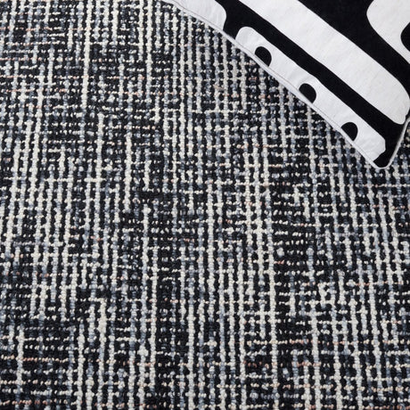 Safavieh Abstract Abt468L Black/Grey Rug.
