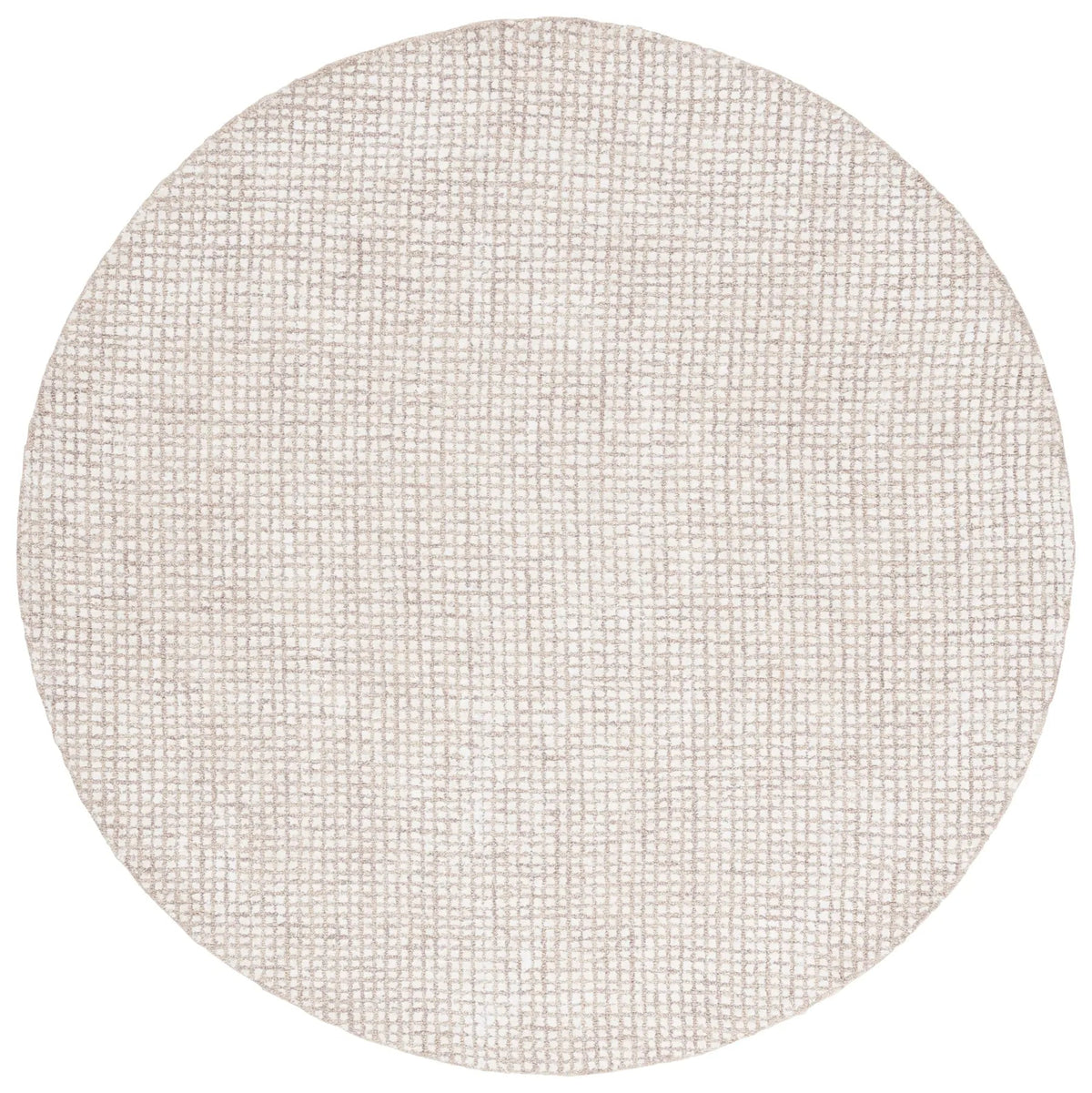 Safavieh Abstract 6'-0" x 6'-0" Rug in Ivory / Beige