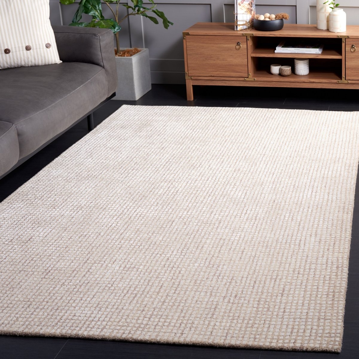 Safavieh Abstract Abt470A Ivory/Beige Rug.