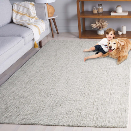 Safavieh Abstract Abt471W Sage/Ivory Rug.