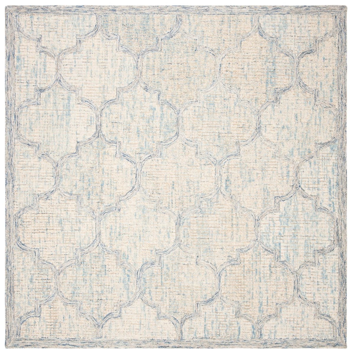 Safavieh Abstract Abt474B Ivory/Light Blue Rugs.