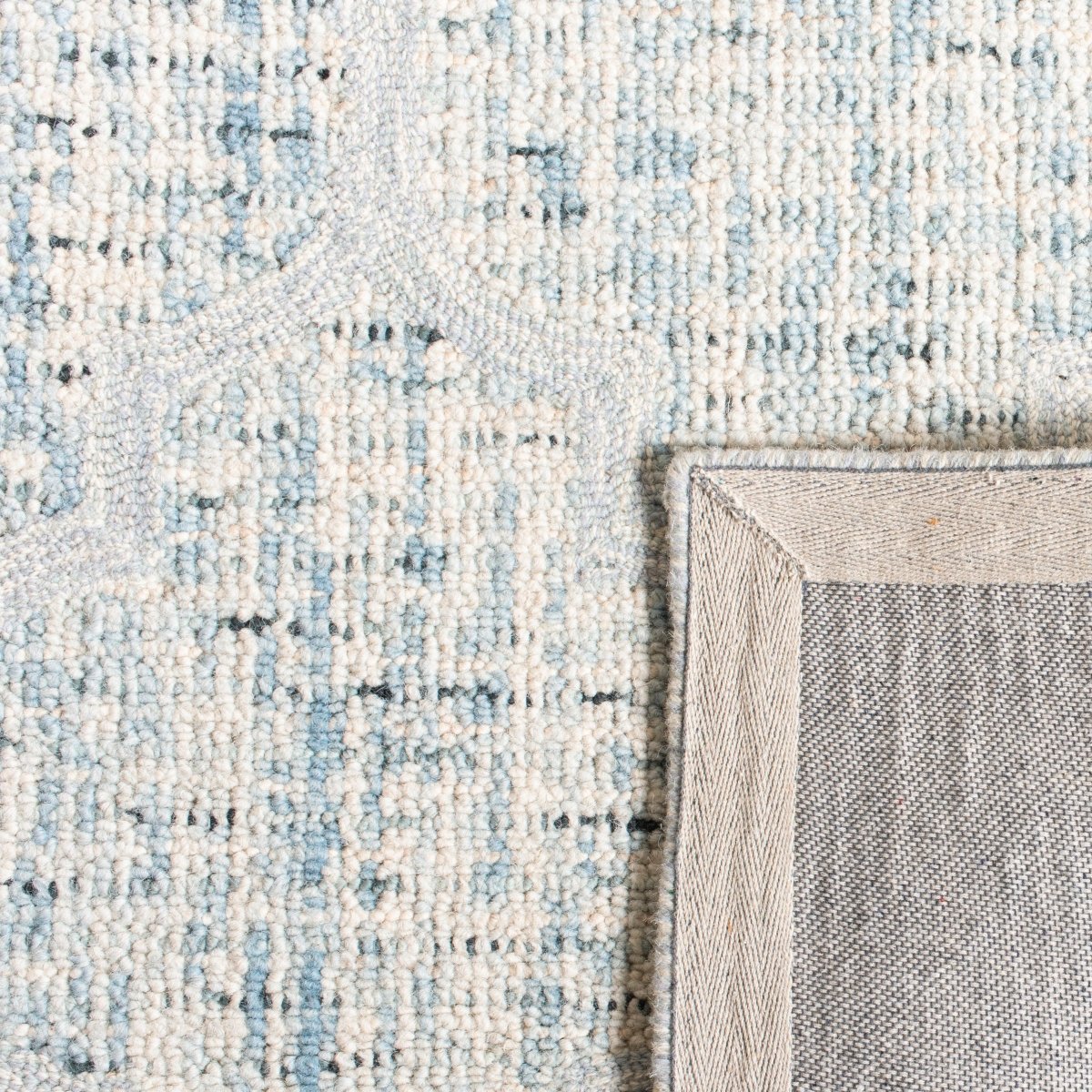 Safavieh Abstract Abt474K Ivory/Turquoise Rugs.