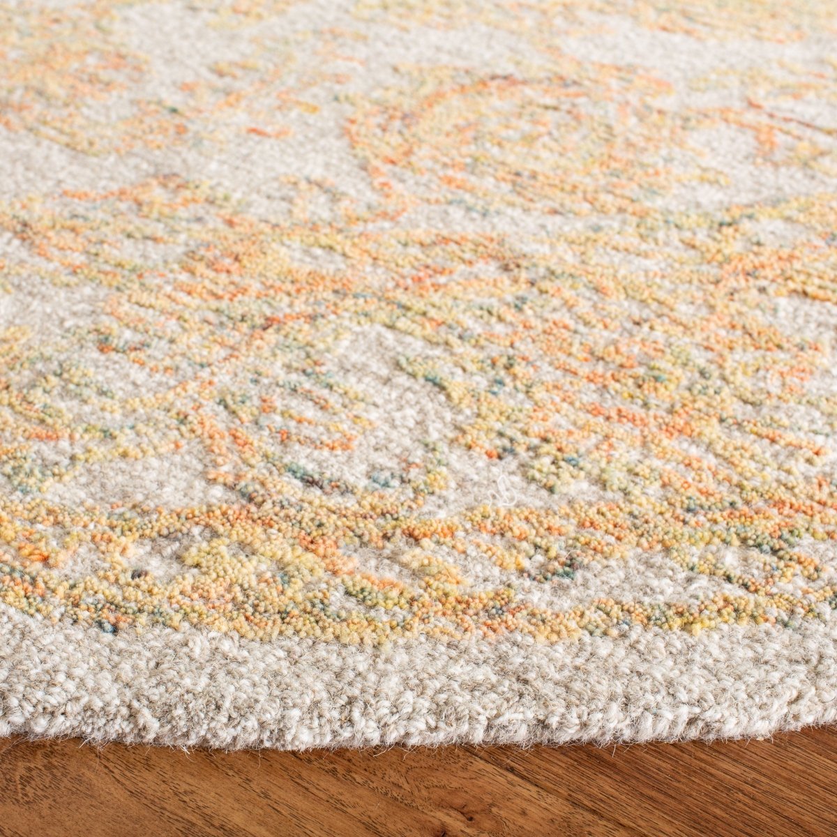 Safavieh Abstract Abt477A Beige/Gold Rugs.