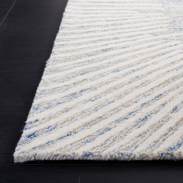 Safavieh Abstract Abt478M Blue/Ivory Rug.