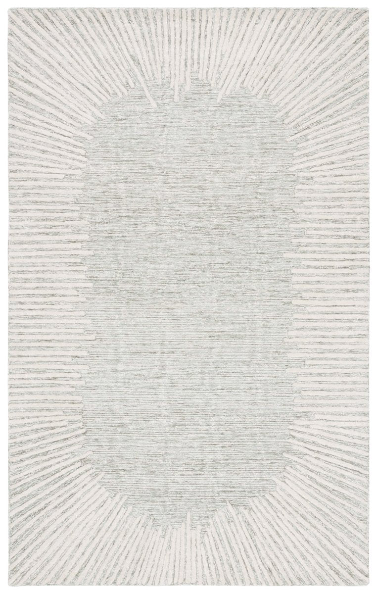 Safavieh Abstract Abt478W Sage/Ivory Rug.