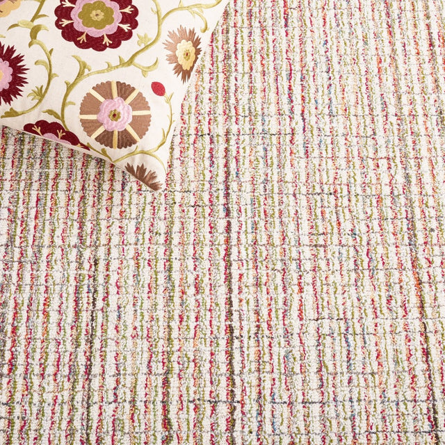 Safavieh Abstract Abt481Q Red/Green Rug.