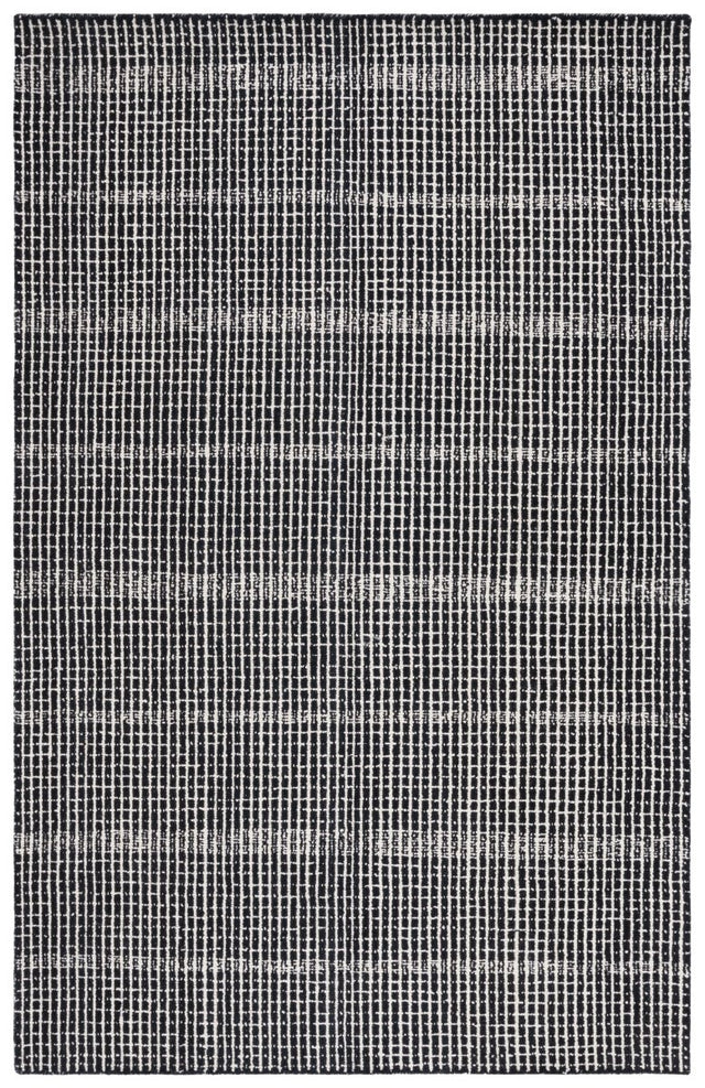 Safavieh Abstract Abt482Z Black/Ivory Rug.