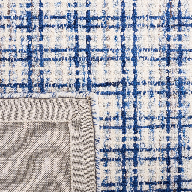 Safavieh Abstract Abt485M Blue/Ivory Rug.