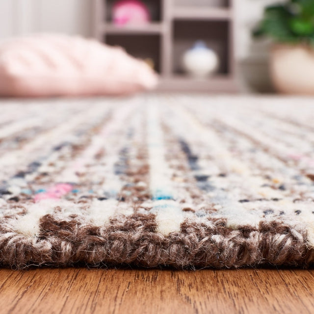 Safavieh Abstract Abt489F Grey/Brown Rug.