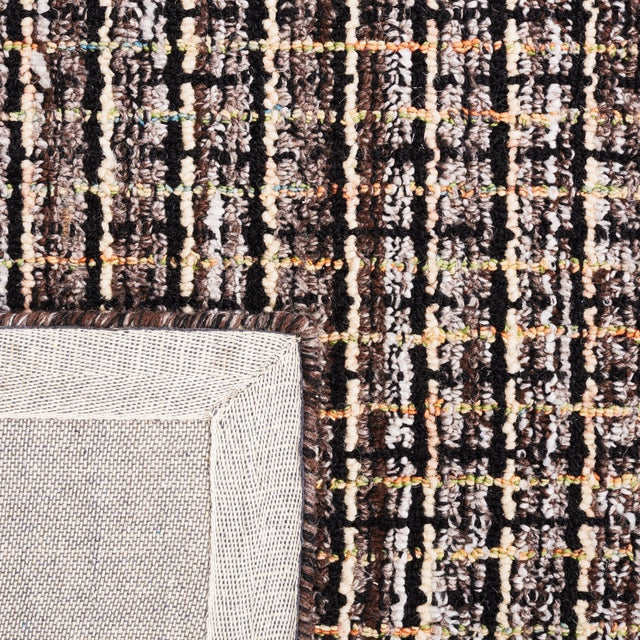 Safavieh Abstract Abt491T Brown/Black Rug.