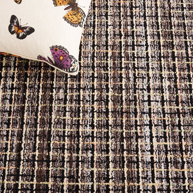 Safavieh Abstract Abt491T Brown/Black Rug.